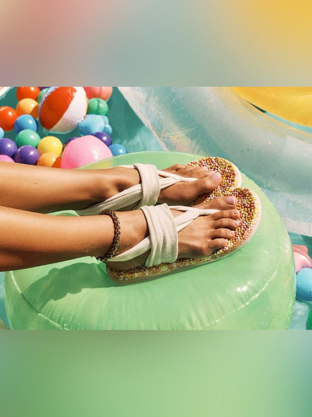 NWT Sanuk Bubble Sling Sandals